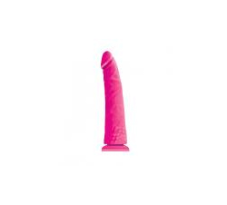 NColours Pleasures Thin 8 inches Dildo Pink 